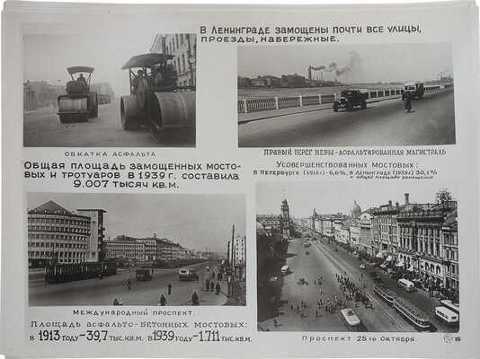 Социалистический Ленинград. [Фотоальбом]. Л., 1939.